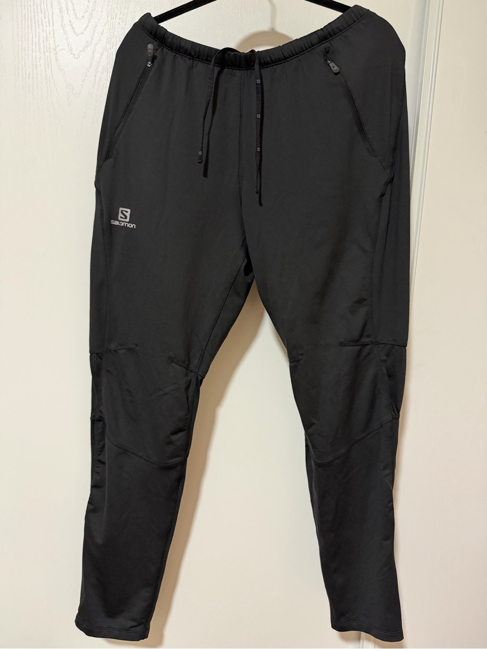 Salomon Men's Black Athletic Jogger Pants